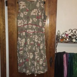 Svaha mythical map dress.